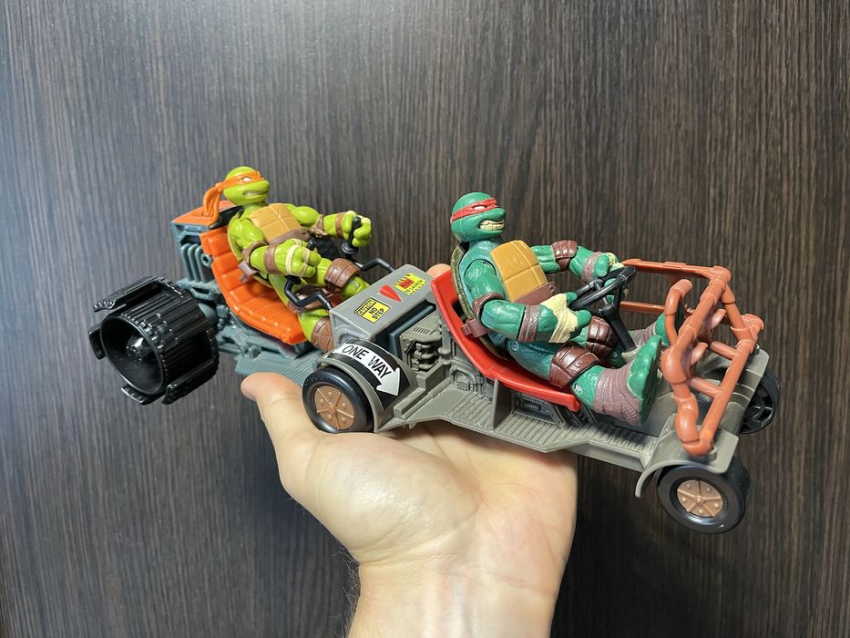 Черепашки ниндзя на транспорте оригинал