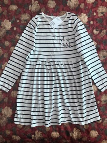 Новое платье HM, 6-8 лет
