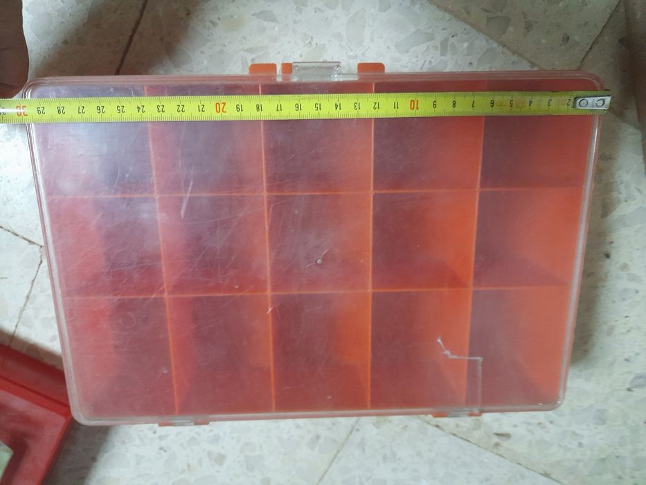 Conjunto 3 Caixas ferramentas e outros para arrumação