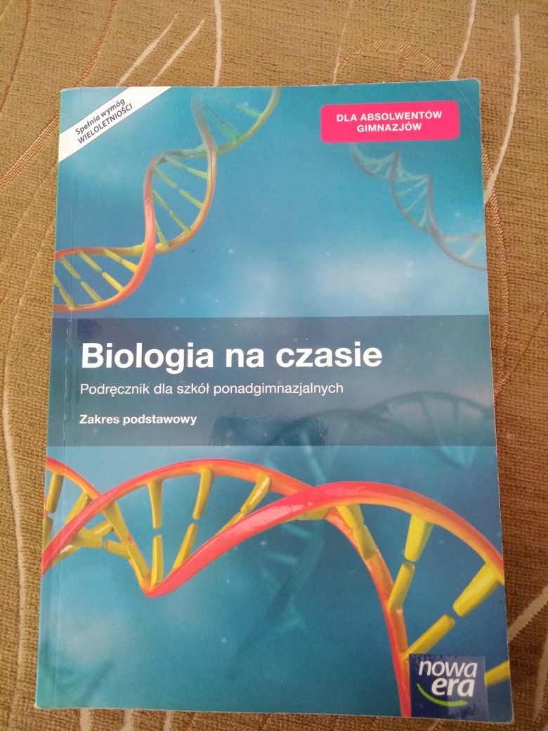 Biologia na czasie podręcznik zakres podstawowy