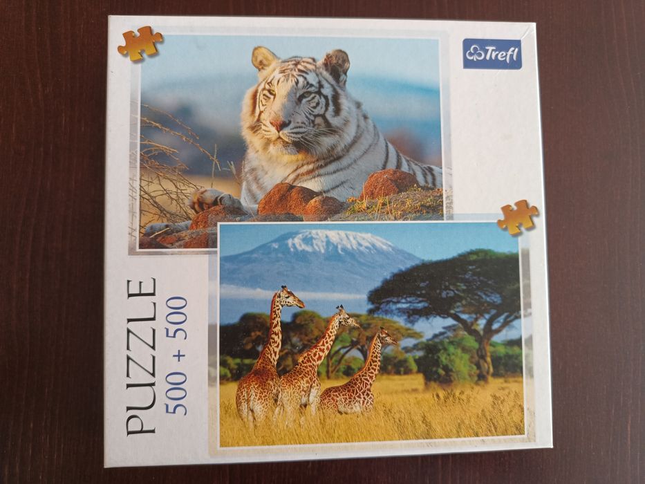 Puzzle Trefl 500+500
