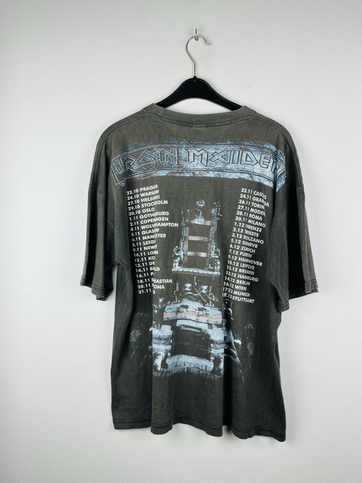 Szara koszulka Iron Maiden The X Factor Tour T-shirt rozmiar XXL fit L