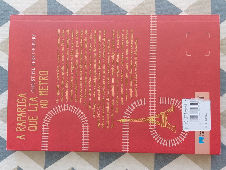 A rapariga que lia no metro de Christine Féret-Fleury
de Christine Fé