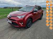 Toyota RAV4 2.5 Hybrid 197KM 156KM-Benzyna Navi Kamera 4x4 Gwarancja Bezwypadkowy
