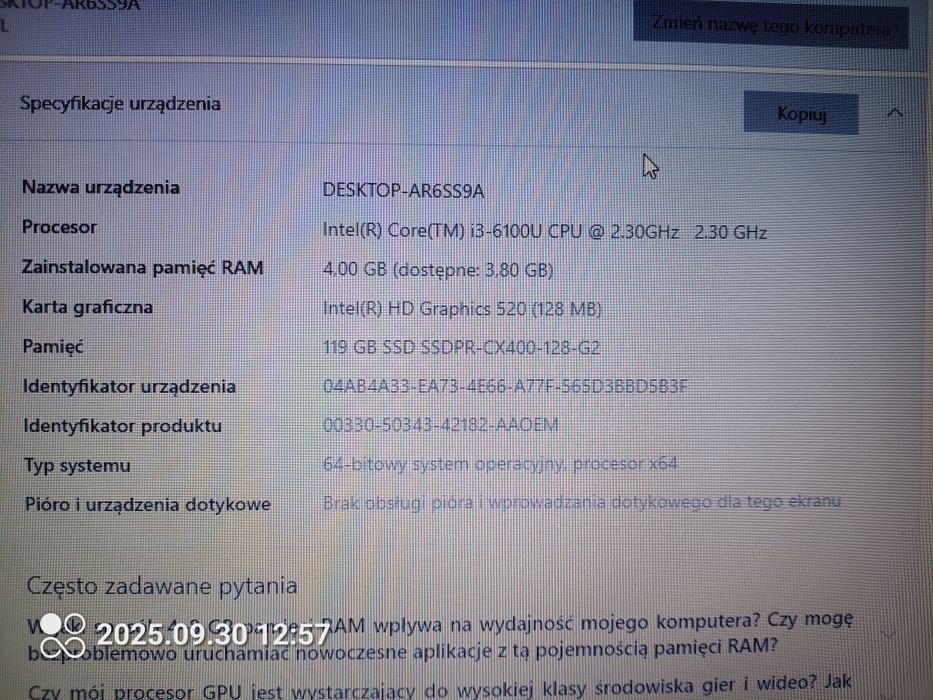 Sprzedam Laptopa