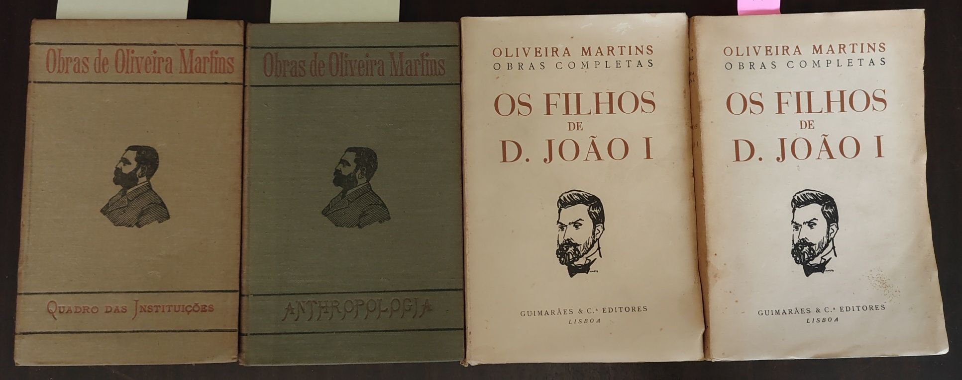 4 livros de Oliveira Martins