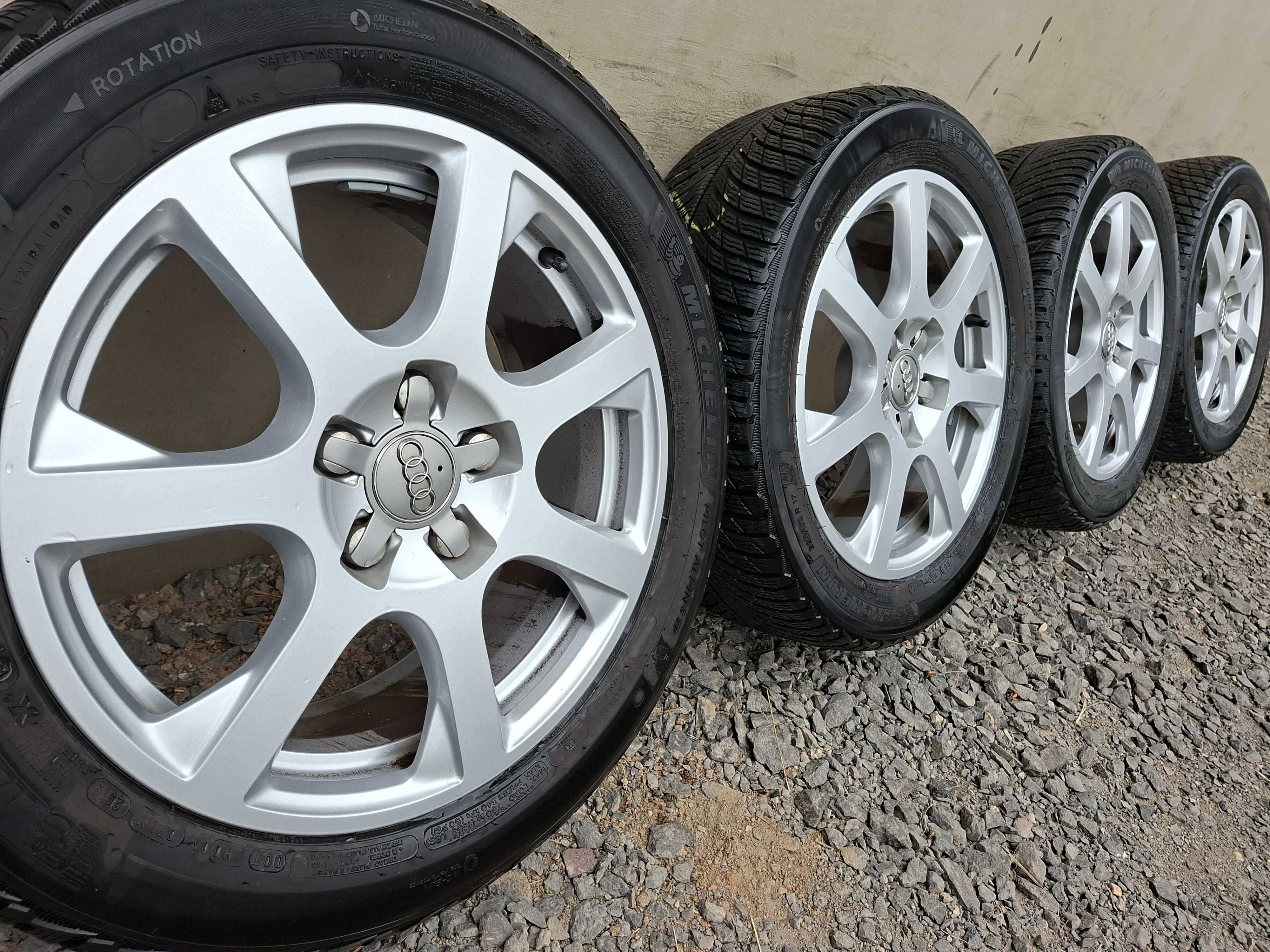 [K48] Koła ZIMOWE,ALUFELGI 17'' 5x112 ORYGINAŁ AUDI A4 B7,B8,B9,A6 C6.