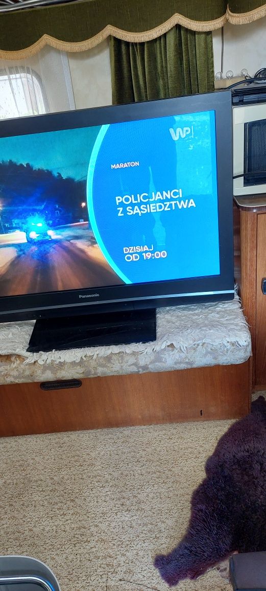 sprzedam telewizor PANASONIC  TH-42PV8PA O PRZEKATNEJ 120CM
