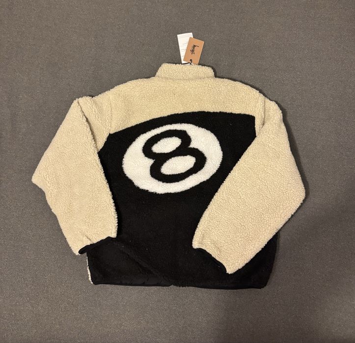 Nowa Oryginalna Szerpa Stussy Sherpa | Męska Kurtka zimowa Stussy S-XL