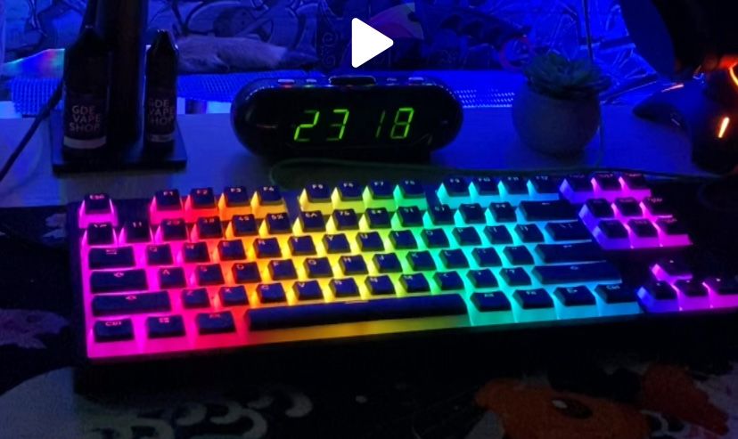 Клавиатура Dark Project KD87A Pudding Yellow Gateron