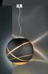 Lampa Wisząca Chrom Trio FARO 50 cm