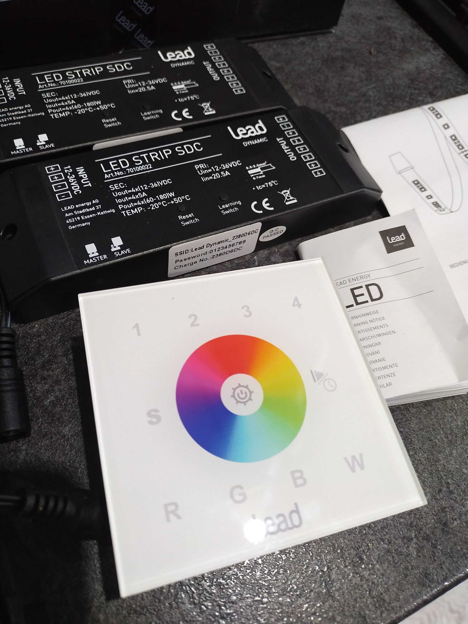 Sterowniki do taśm LED RGB RGBW Lead Dynamics