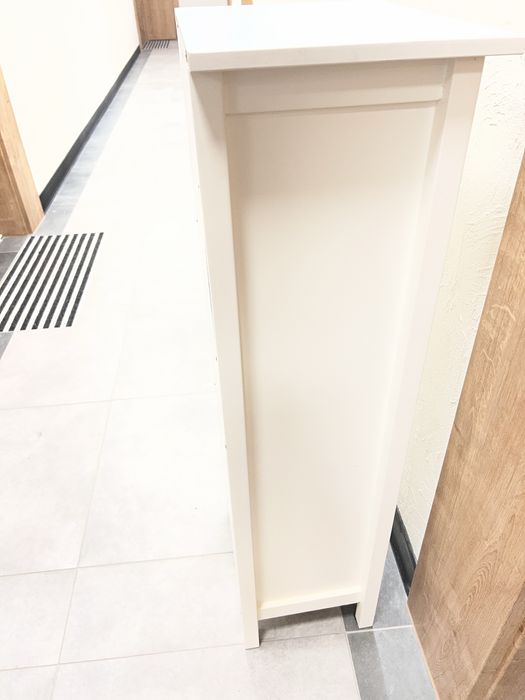 Słupek komoda regał biały
