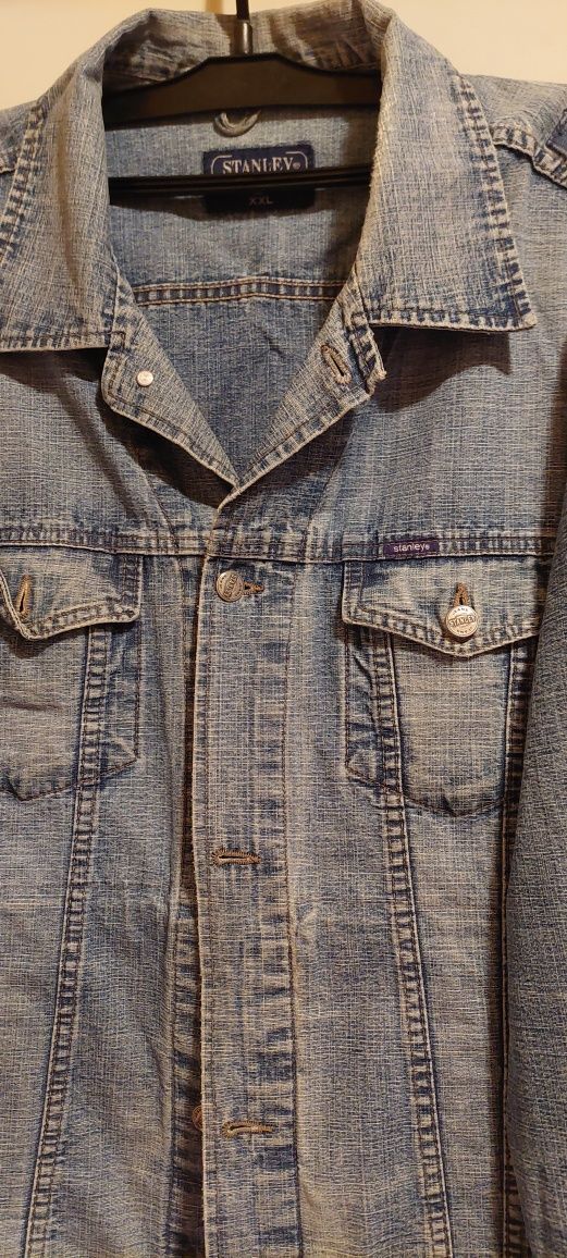 Bluza jeansowa XXL