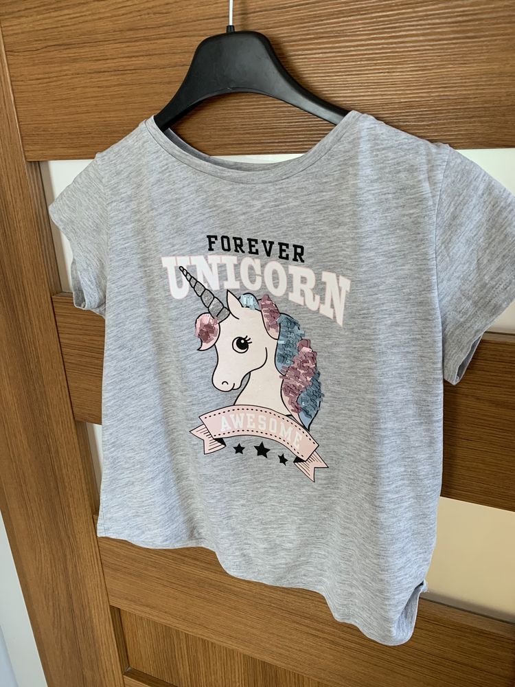 T-shirt dla dziewczynki Unicorn