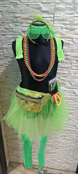 Strój lata 80,90,przebranie dla dziewczyny