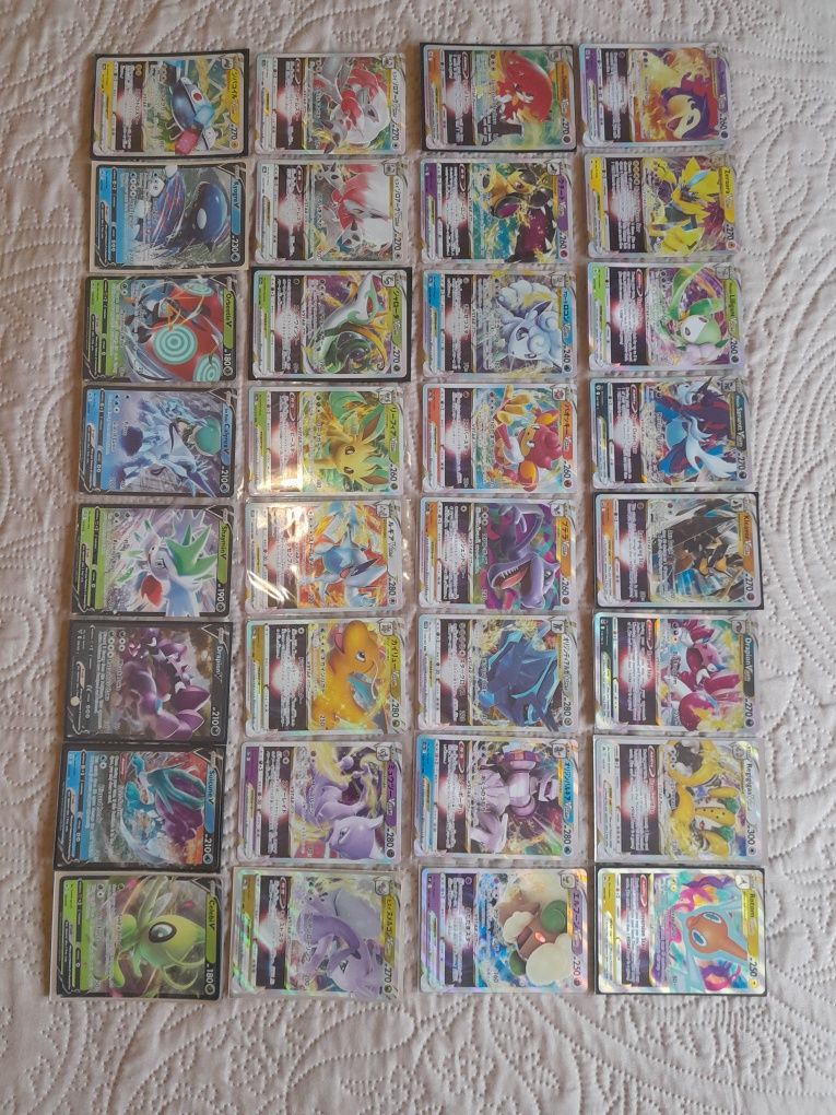Cartas pokemon originais de vários sets