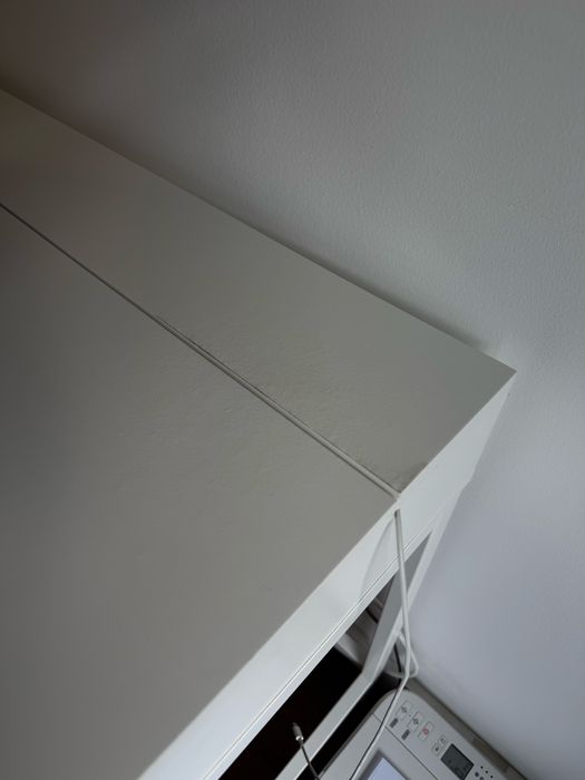 Biurko białe Alex, ikea, 132*58