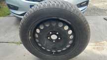 4 koła stalowe z oponami zimowymi 205/55/R16 do Opel Astra 5