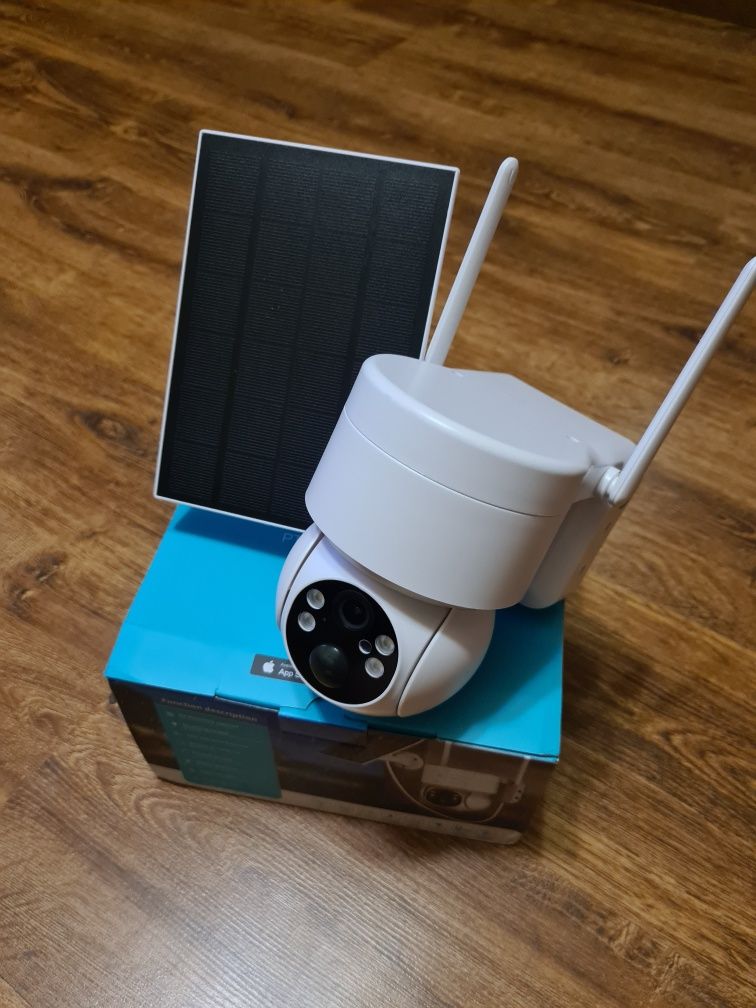 Автономна Камера 4мп спостереження,видеонаблюдения сонячна панель