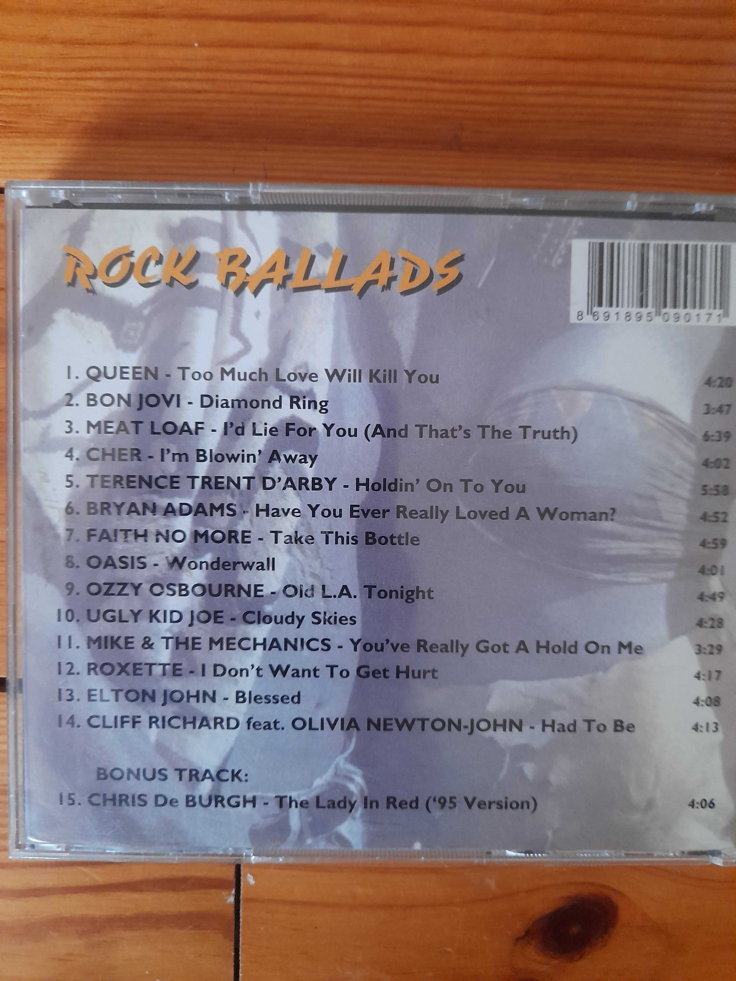 Rock Ballads płyta cd