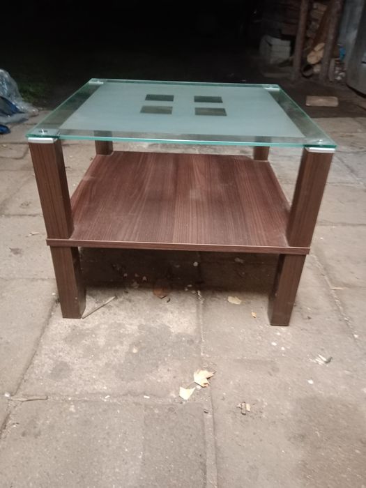 Stolik kawowy szklany blat