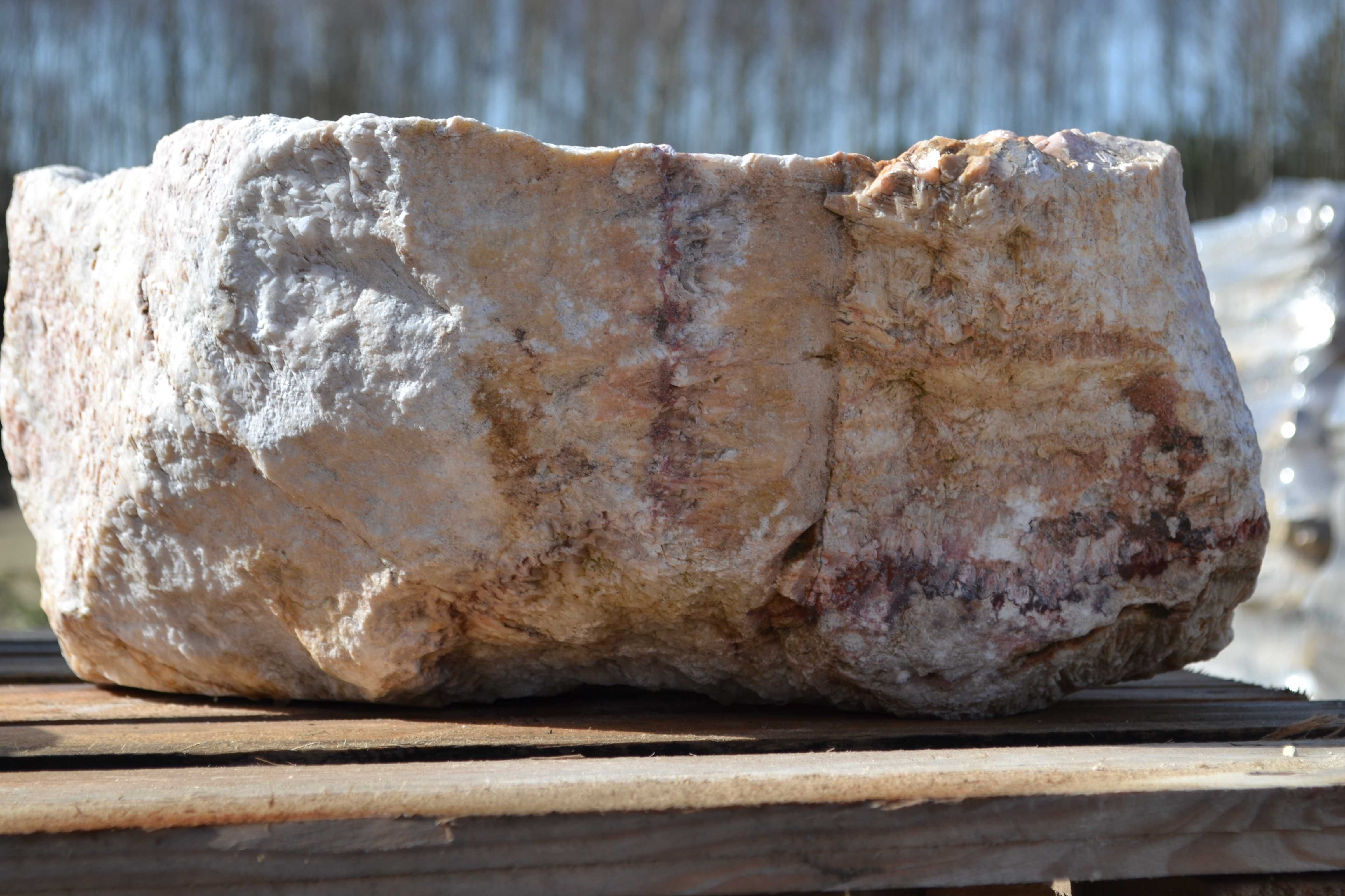 Umywalka z kamienia naturalnego Umywalka kamienna Nablatowa Kamień