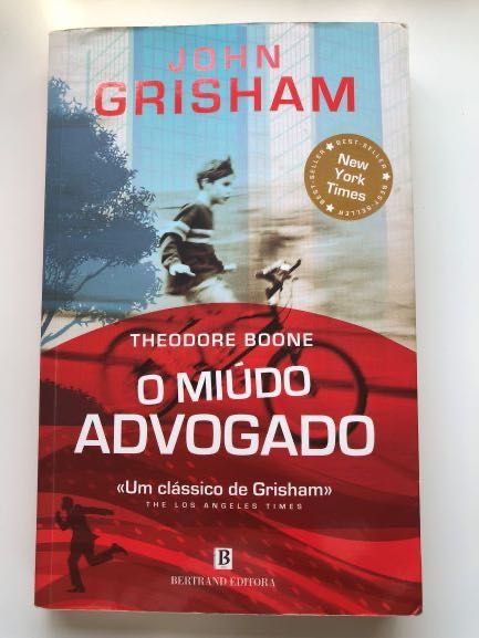 "Theodore Boone - O Miúdo Advogado" de John Grisham (Portes Gratuitos)
