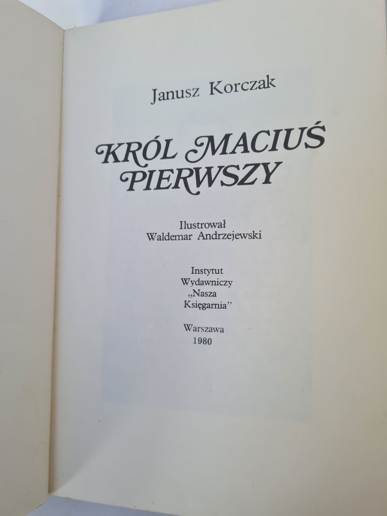 Król Maciuś Pierwszy - Janusz Korczak