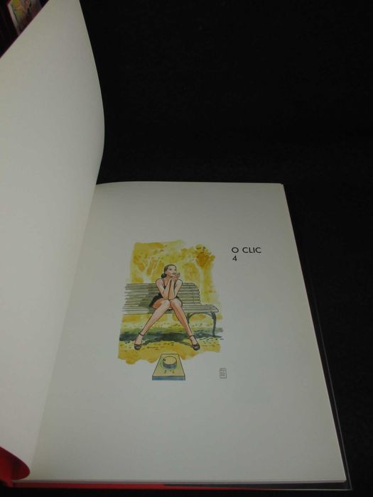 Livro BD O Clic 4 Milo Manara