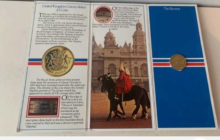 1 libra 1983, não  circulada.