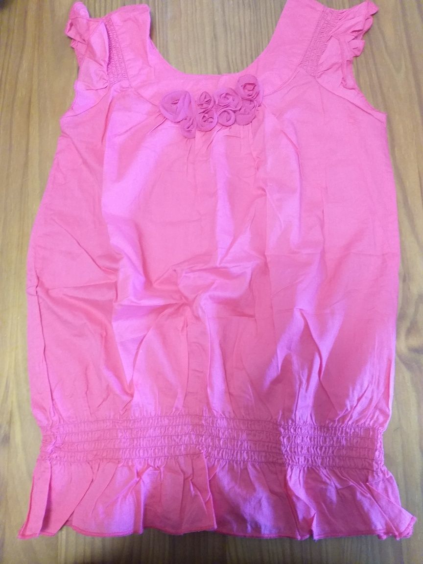 Blusa de menina rosa