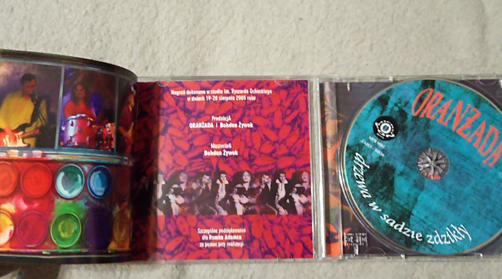 Oranżada - Drzewa w sadzie zdzikły  CD
