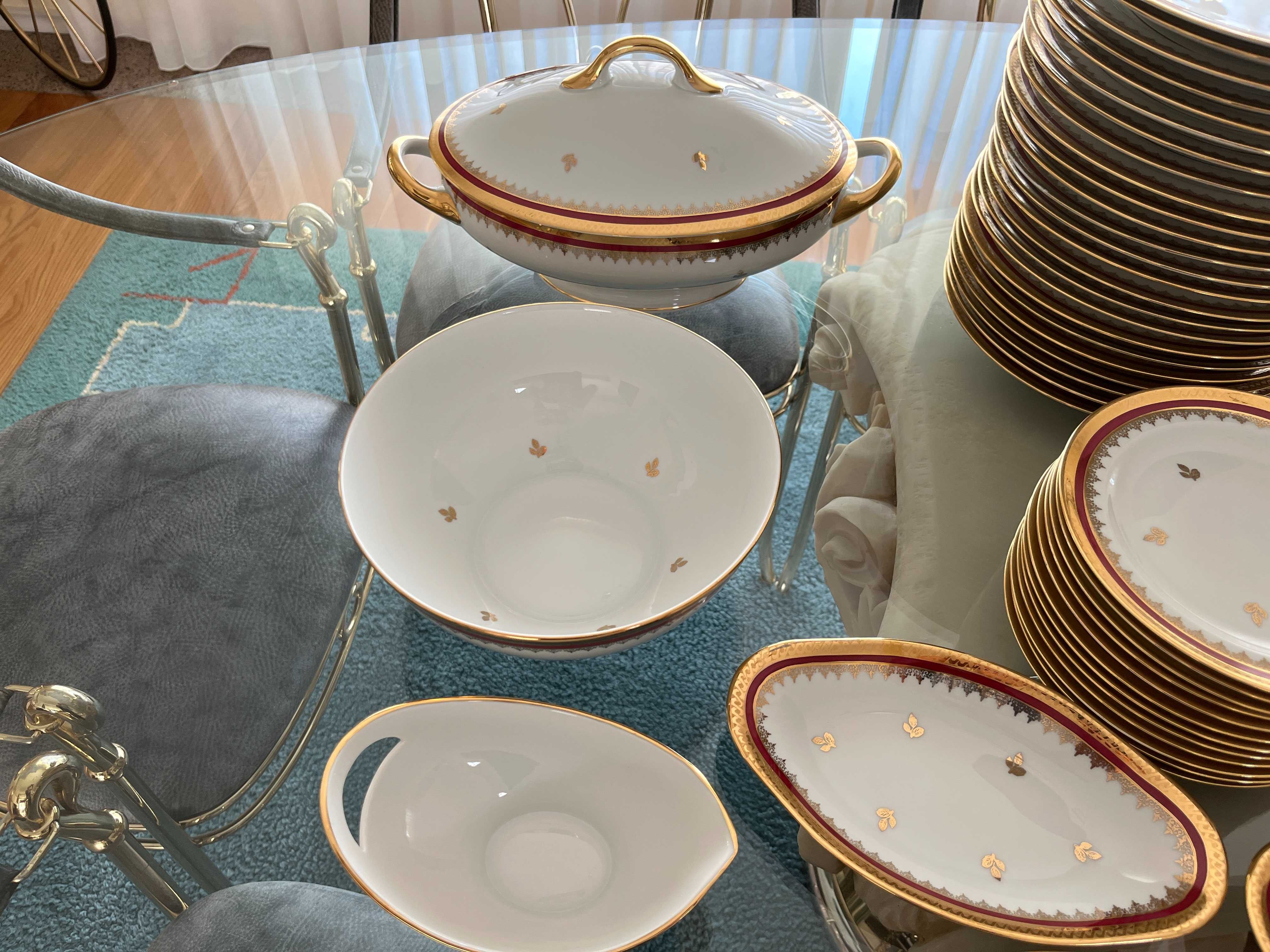 Serviço Jantar Limoges 70 peças