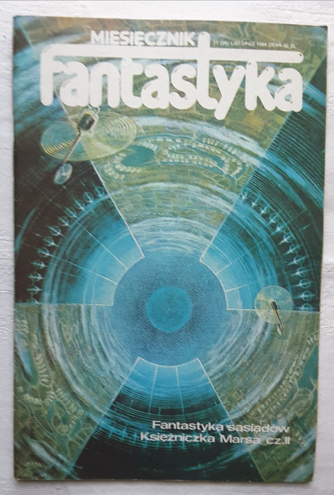 Czasopismo Fantastyka nr 11 (26) Listopad 1984