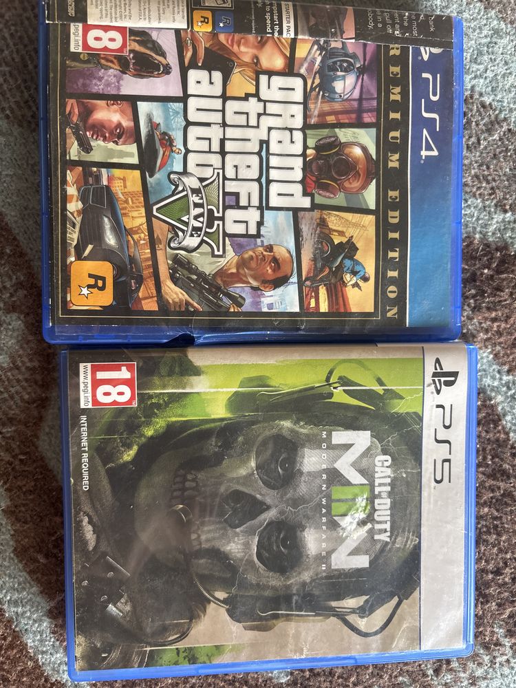 Call of ps5 e GTA PS4