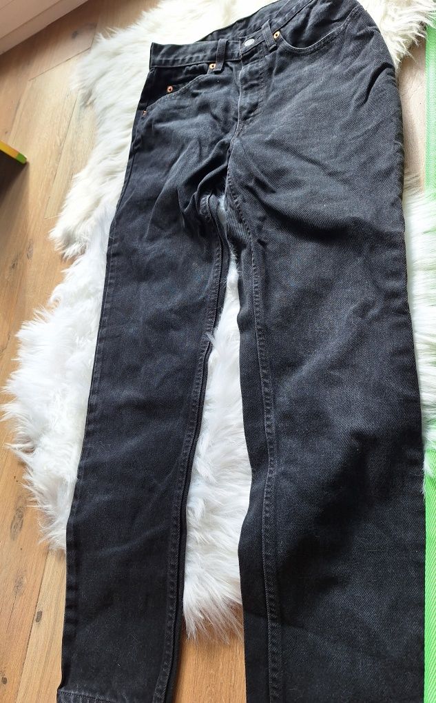 Spodnie dżinsy jeans męskie straight proste vintage oldschool old mone