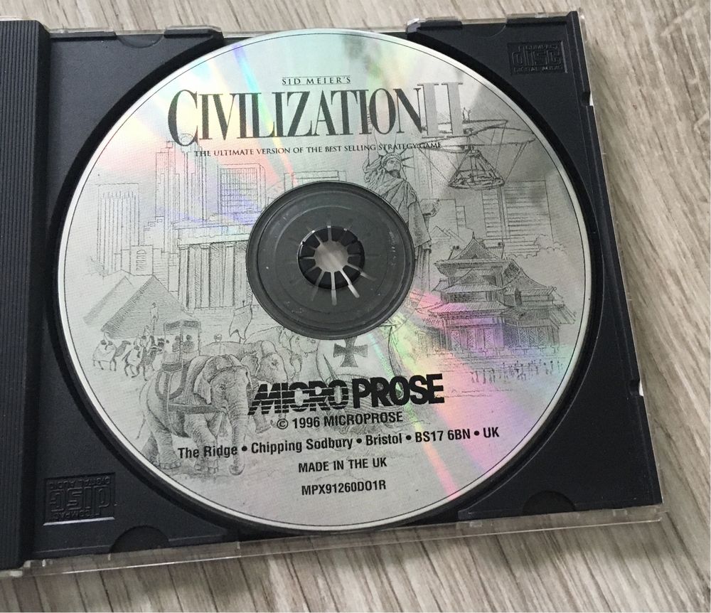 CD Gra Cywilizacja 2 II na PC Civilization II 1996r