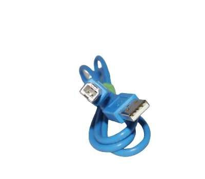 Kabel do drukarki, skanera 2.0 USB A-B NOWY 1m niebieski/czarny/szary