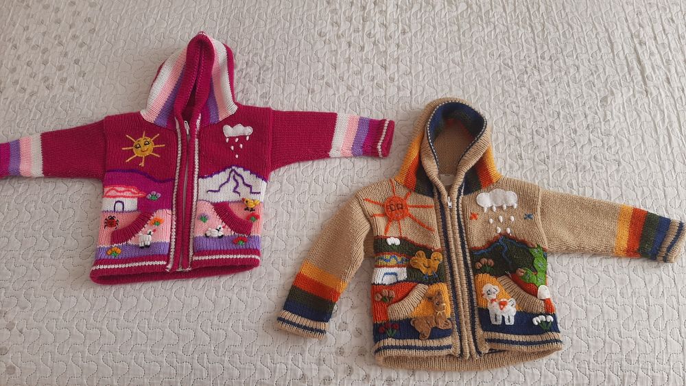 Sweterki peruwiańskie 2-3 lata