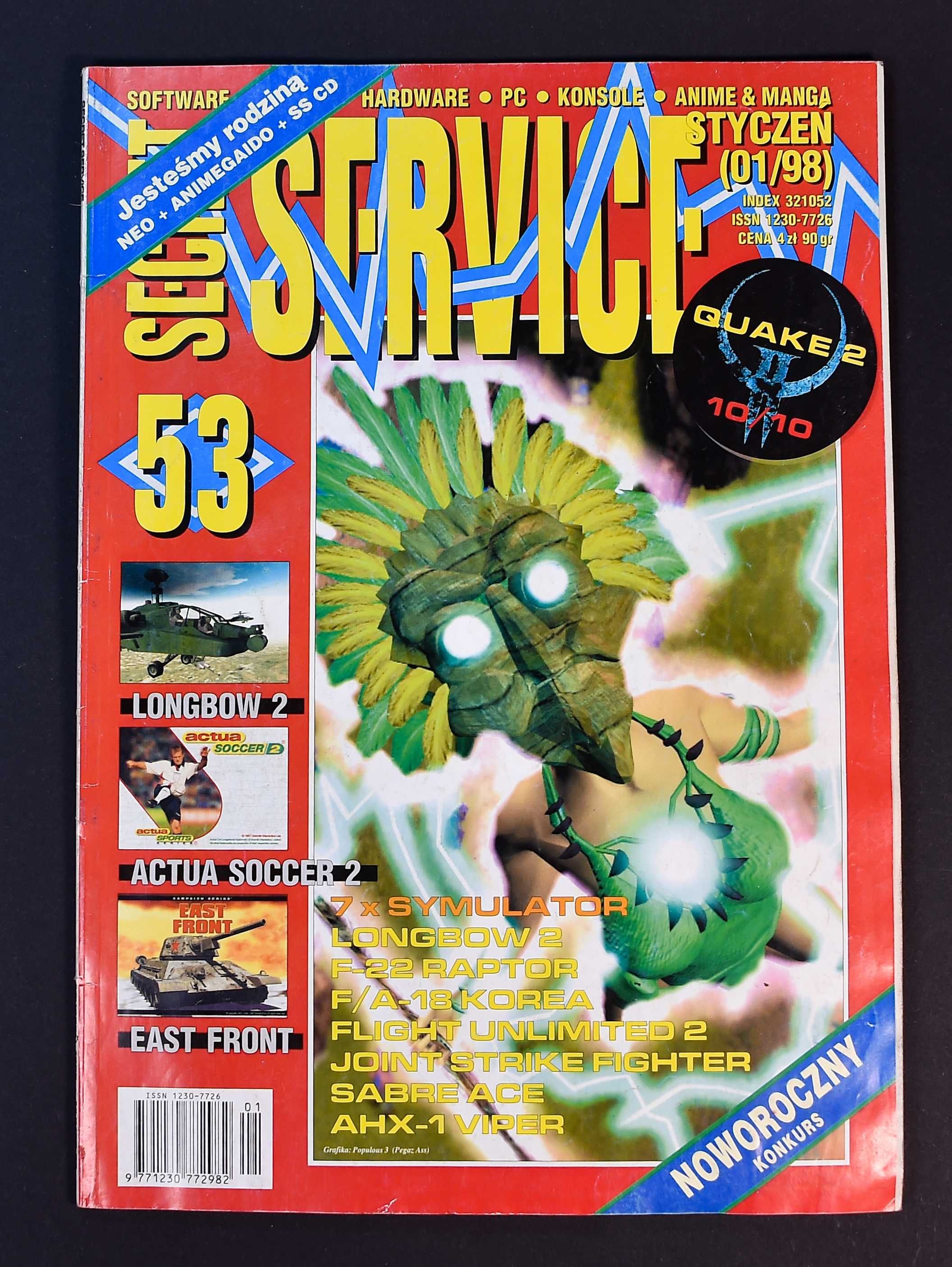 Czasopismo # Secret Service 1/98