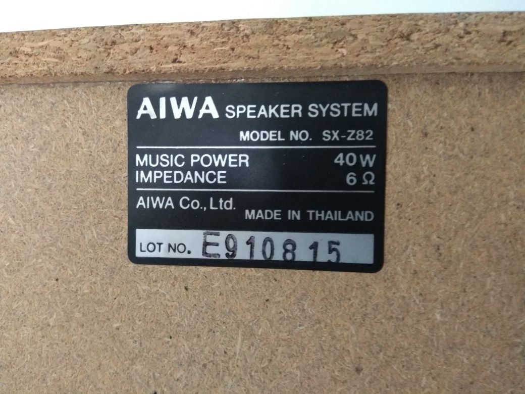 Kolumny HiFi, monitory stereo AIWA SX-Z82. Stan super.