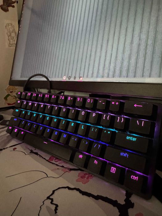 Razer Huntsman Mini Mecânico 60% - Como novo