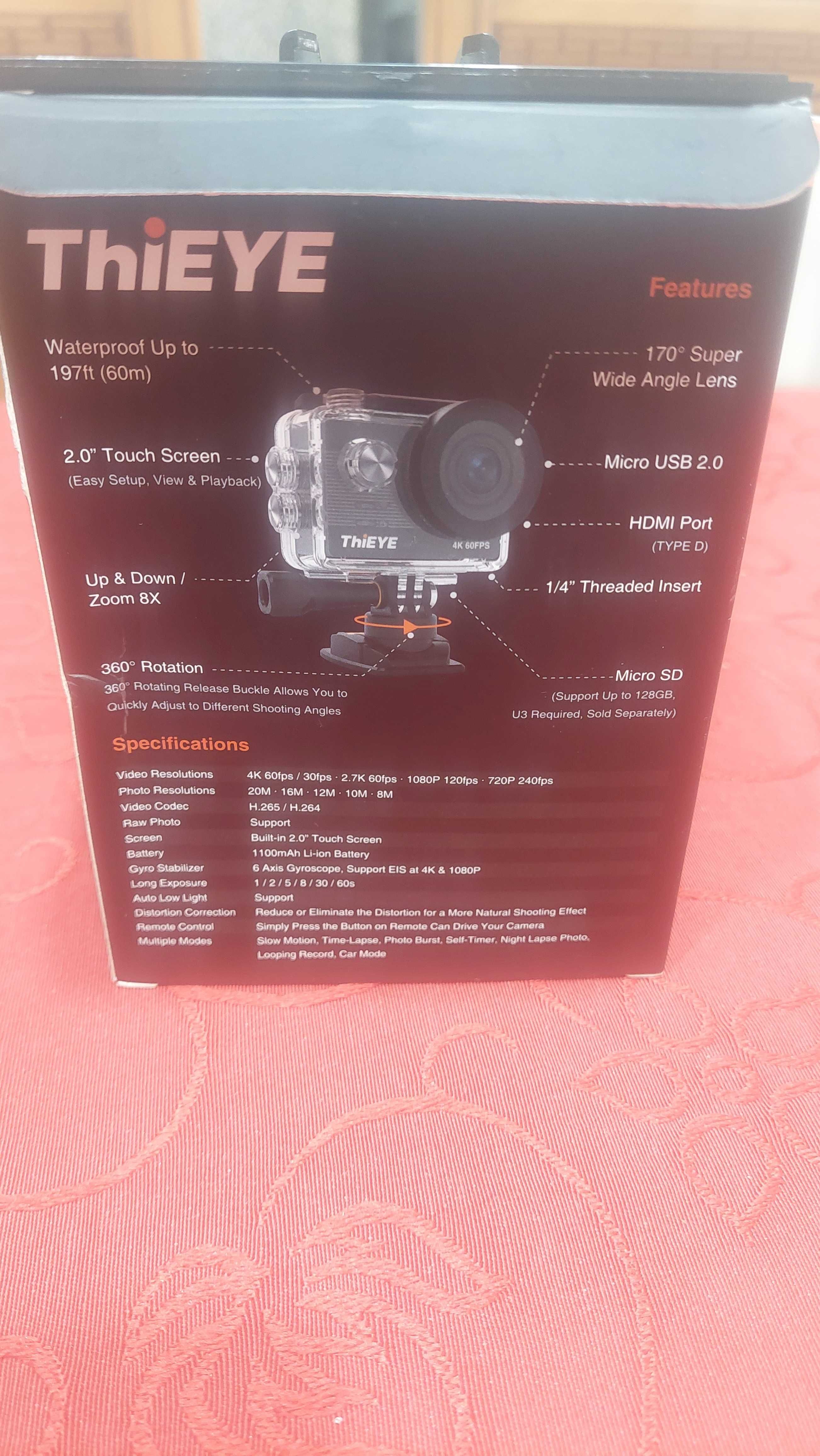ThiEYE T5 Pro 4K 60fps Action Camera