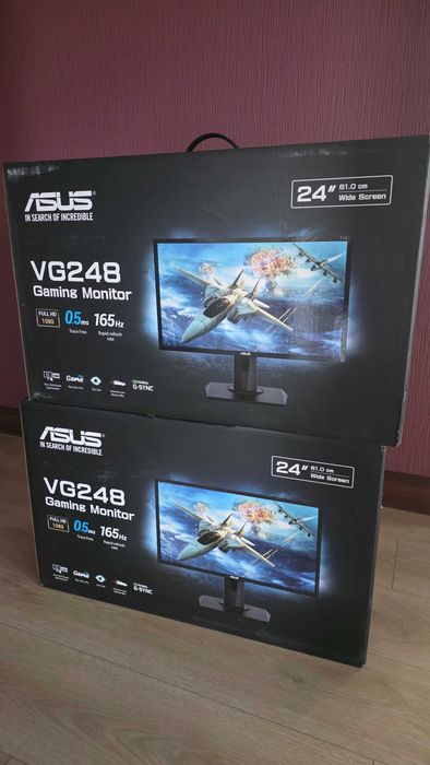 2 Монітори Asus VG248QG Gaming Monitor