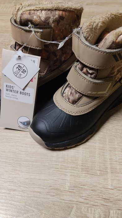 Śniegowce dziecięce ocieplane r28