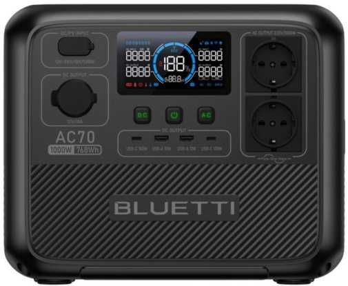 Зарядна станція Bluetti AC70 1000W 768Wh