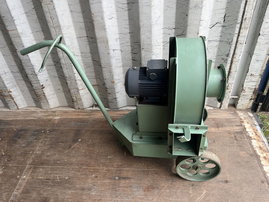 Wentylator promieniowy MAW z silnikiem 0,75 kW – mobilny zestaw