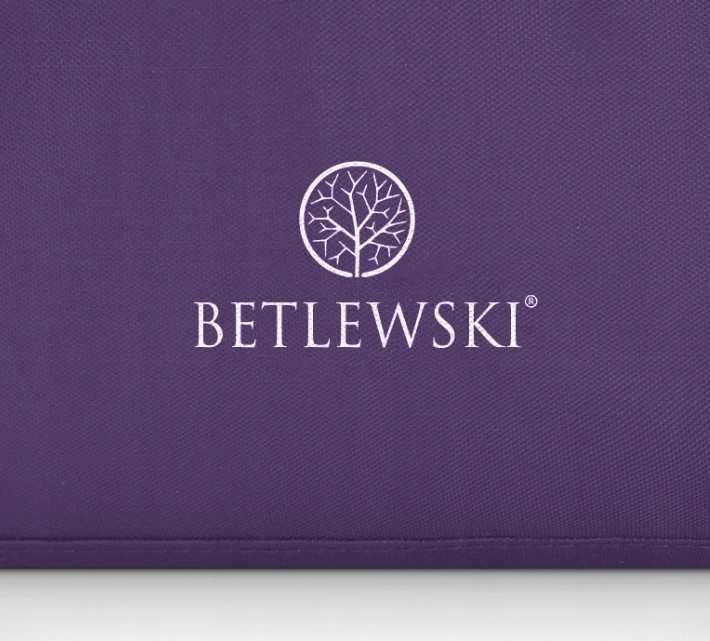 Kosmetyczka podróżna Betlewski BKW-01 FIOLET  ttst1238