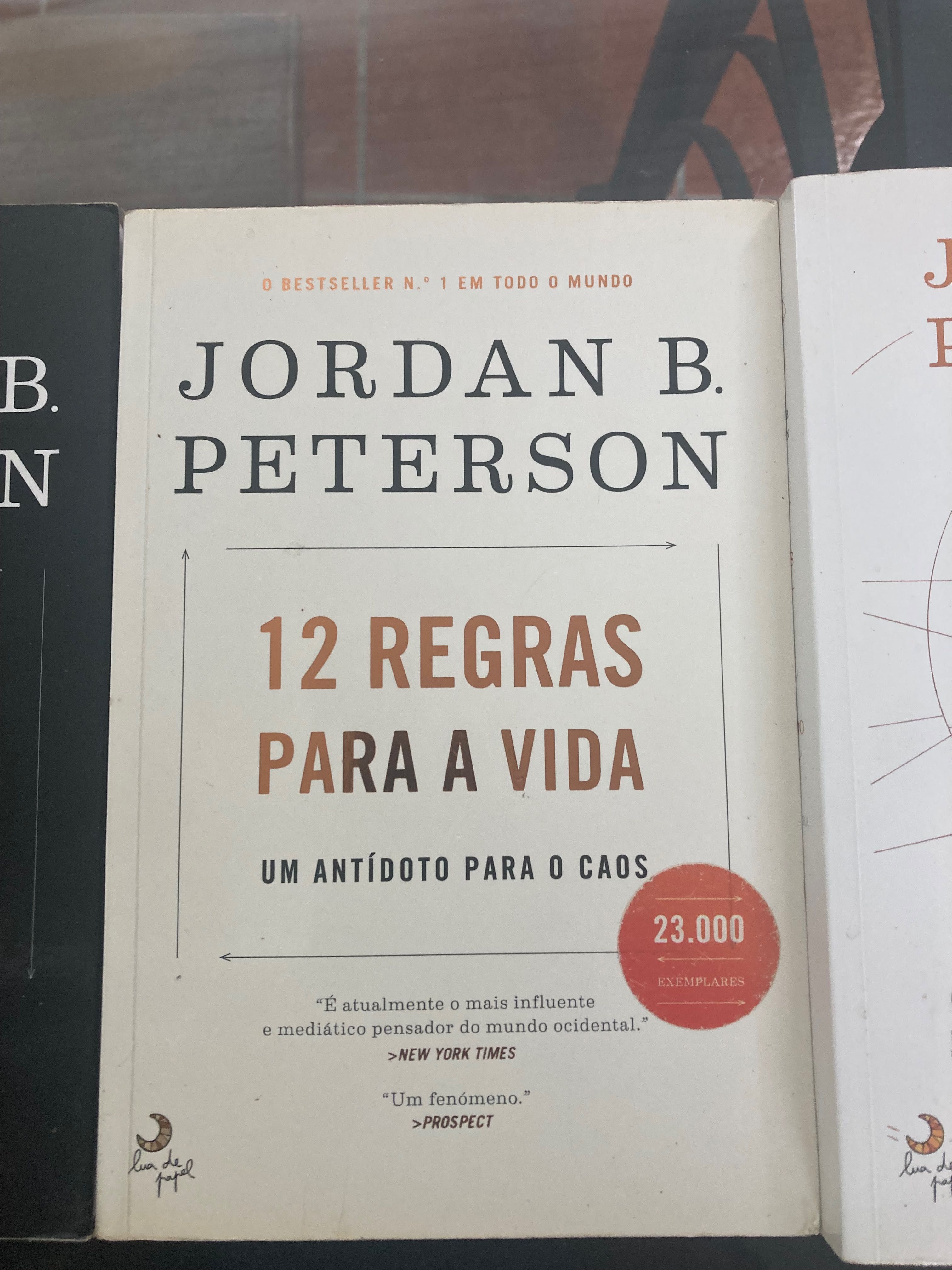 Livros Jordan Peterson 3 edições